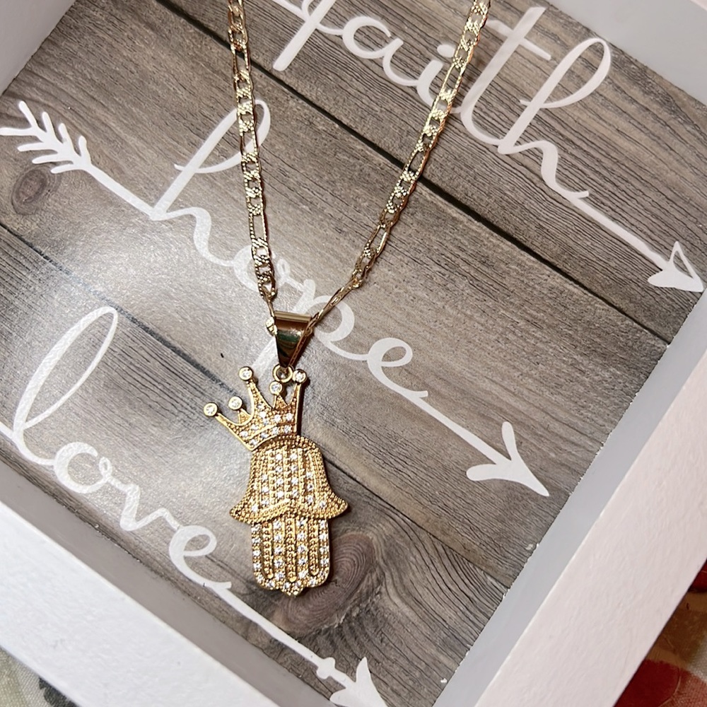 Hamsa Hand pendant